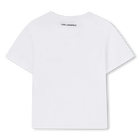 T-shirt met korte mouwen KARL LAGERFELD KIDS 
                    GIRL