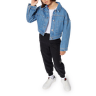 Jeansjasje met strepen HUGO 
                    GIRL