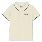Korte mouwen polo, ZAND, hi-res