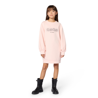 Langarm jurk KARL LAGERFELD KIDS GIRL