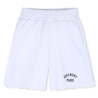 Fleece korte broek, WIT, hi-res