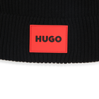 Gebreide muts van katoen HUGO 
                    UNISEX