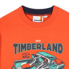 Sweatshirt van geborstelde fleece TIMBERLAND 
                    BOY