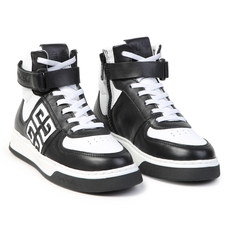Leren sneakers met veters GIVENCHY 
                        BOY