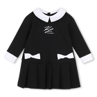 Langarm jurk KARL LAGERFELD KIDS 
                    GIRL