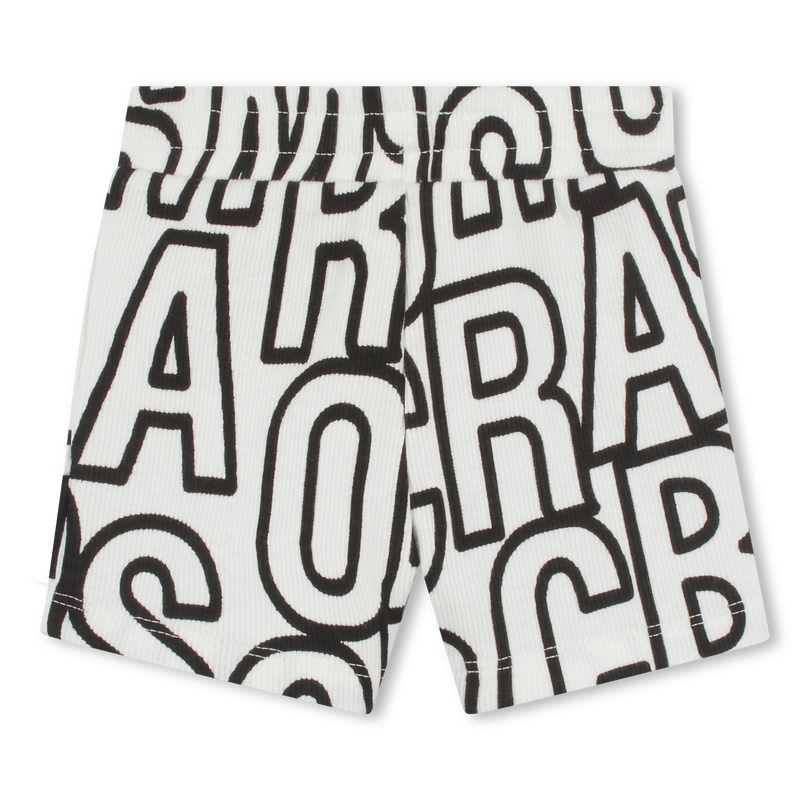 T-shirt en short van ribstof MARC JACOBS 
                        UNISEX