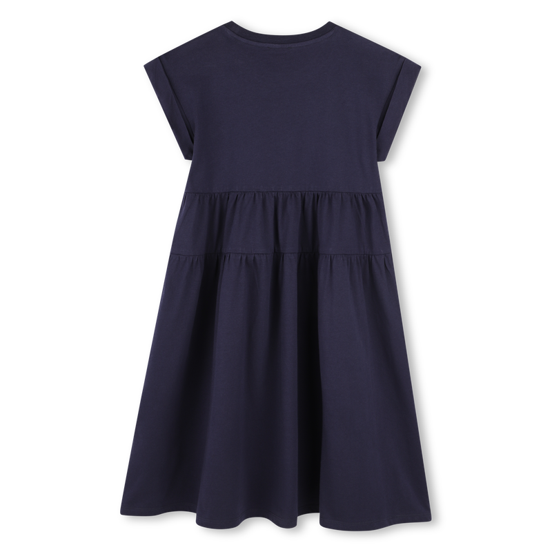 Jurk met inzetstuk KENZO KIDS 
                        GIRL