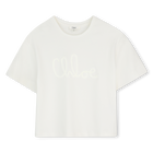 T-shirt met korte mouwen, GEBROKEN WIT, hi-res
