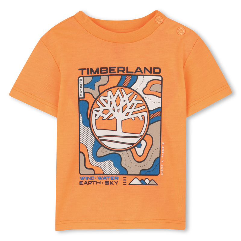 T-SHIRT MET KORTE MOUWEN TIMBERLAND 
                        BOY