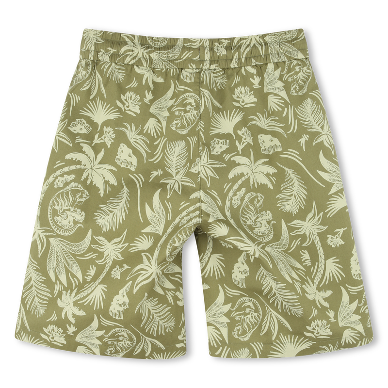Katoenen bermuda met print BOSS 
                        JONGEN