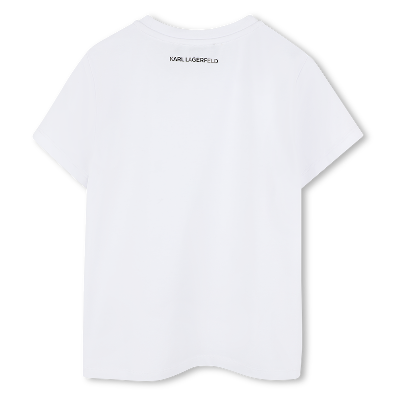 T-SHIRT KORTE MOUWEN KARL LAGERFELD KIDS 
                        GIRL
