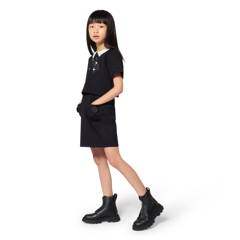 Korte mouwen jurk MARC JACOBS 
                        GIRL