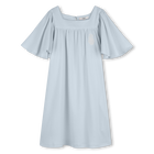 Jurk met korte mouwen, BLAUW, hi-res