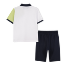 Katoenen polo en short BOSS 
                    BOY