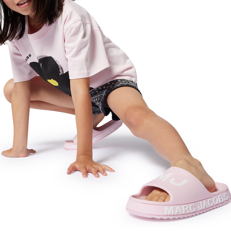 Katoenen T-shirt, korte mouwen MARC JACOBS 
                        GIRL