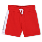 Short met elastische taille, ROOD, hi-res