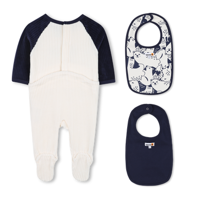 Bedrukte pyjama en twee slabbetjes TIMBERLAND BOY