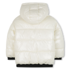 Donsjack met capuchon KARL LAGERFELD KIDS 
                    GIRL