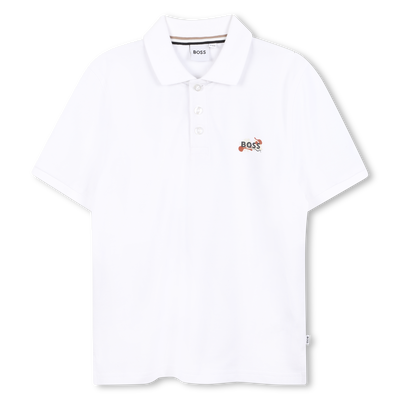 POLO MET KORTE MOUWEN BOSS BOY