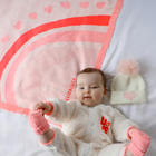 Gebreide deken BILLIEBLUSH 
                    GIRL