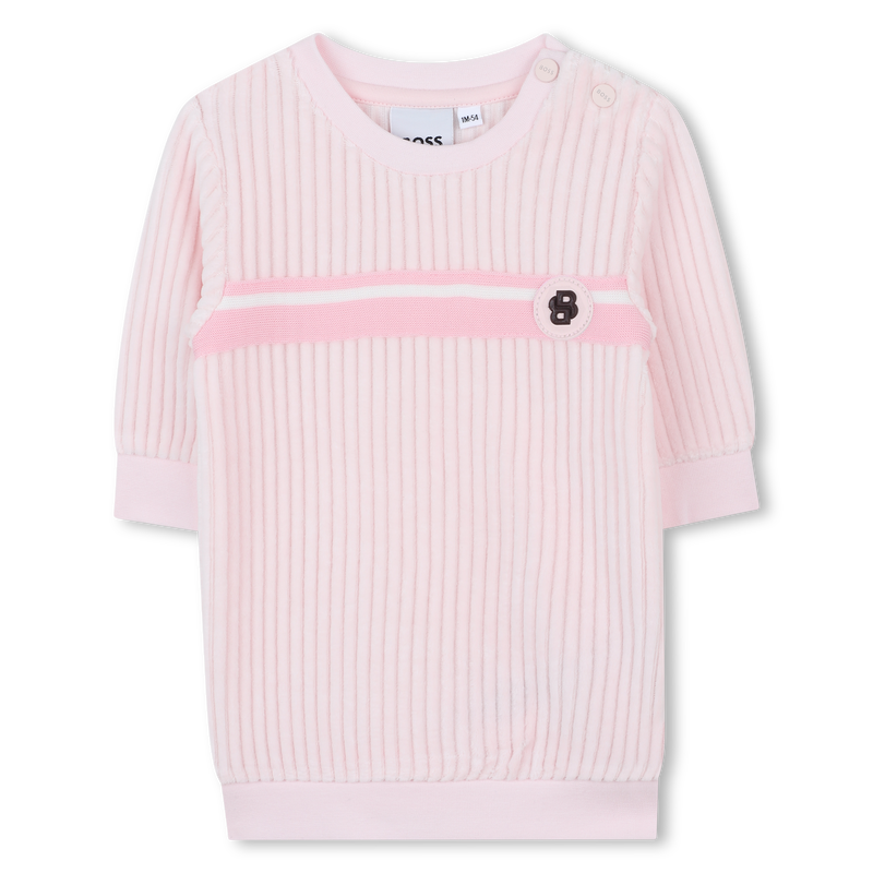 Corduroy jurk BOSS 
                        GIRL