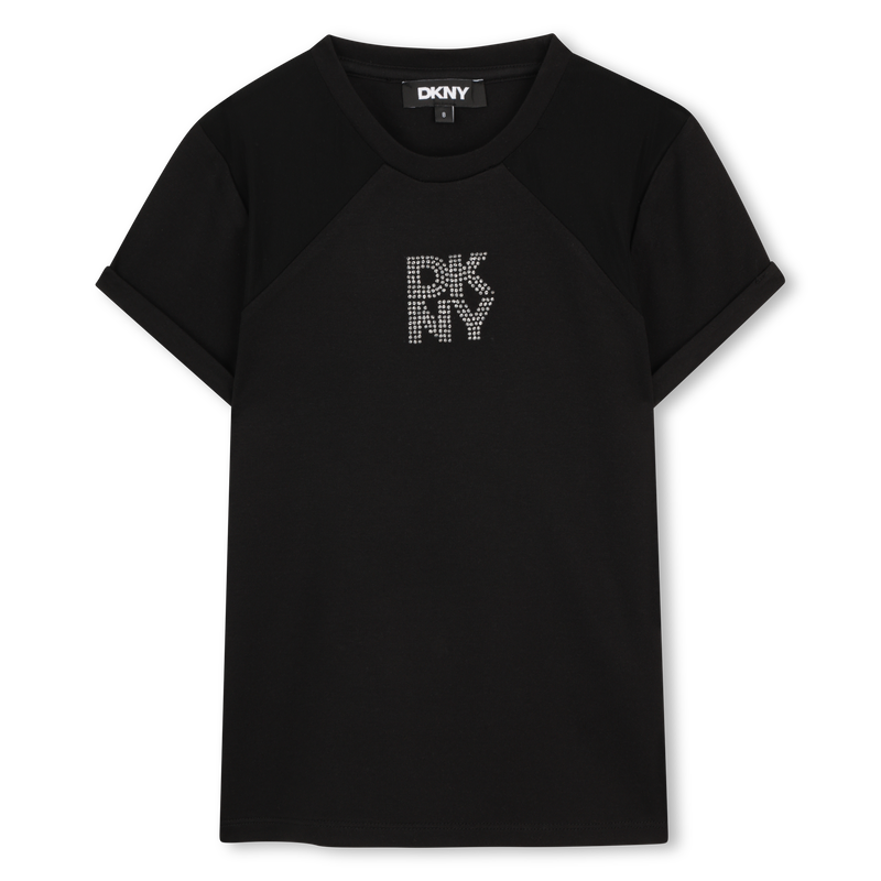 T-SHIRT MET KORTE MOUWEN DKNY 
                        GIRL
