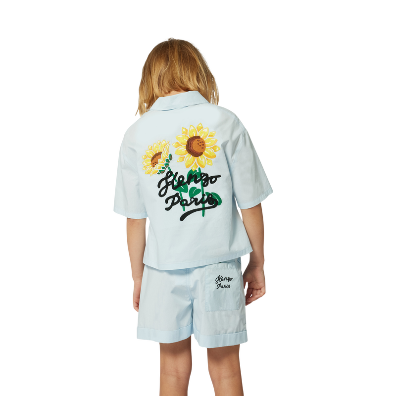 Overhemd met korte mouwen KENZO KIDS 
                        GIRL