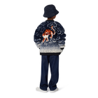 Fluffy fleece jack KENZO KIDS 
                    UNISEX