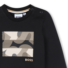 T-shirt met lange mouwen BOSS 
                    BOY