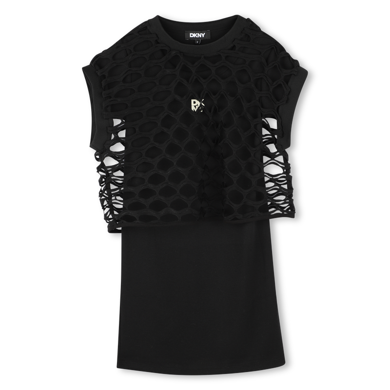 2-in-1 jurk met korte mouwen DKNY 
                        GIRL