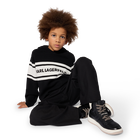 Sweater met capuchon KARL LAGERFELD KIDS 
                    BOY