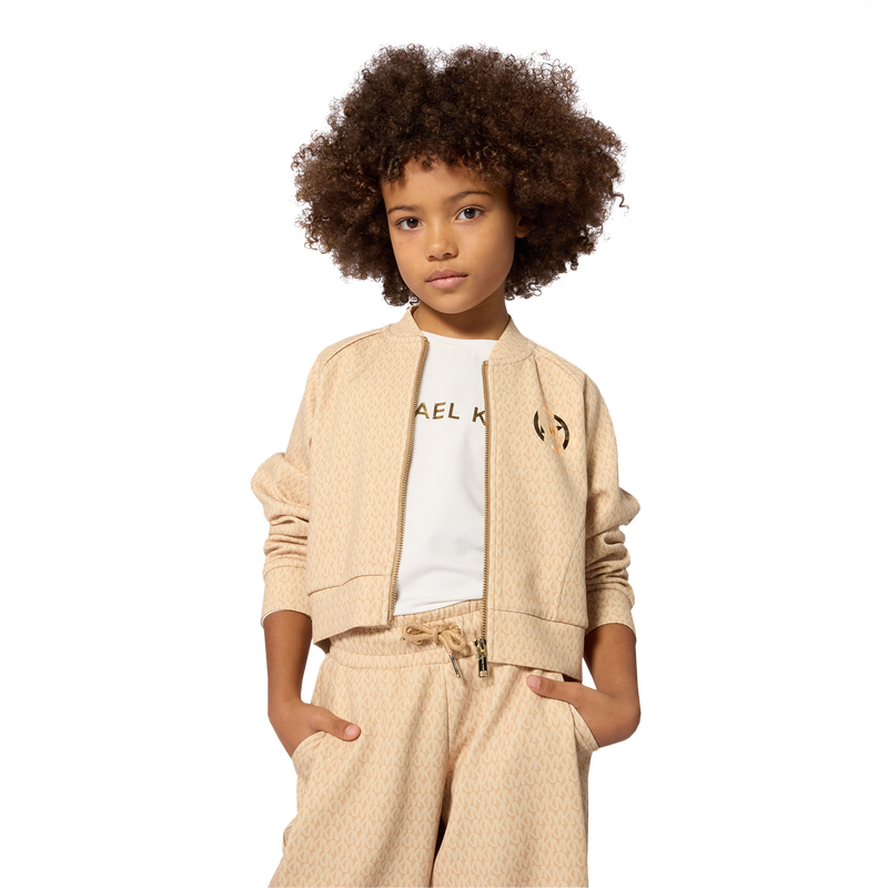 Cardigan van dubbele jersey MICHAEL KORS 
                        GIRL