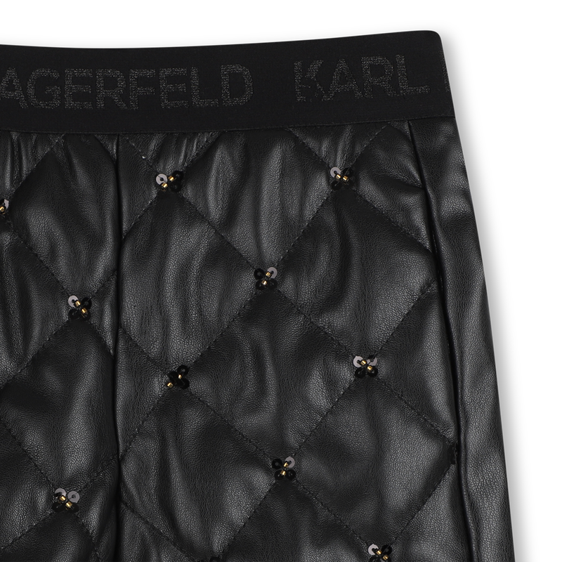 Bermuda met strass KARL LAGERFELD KIDS 
                        GIRL