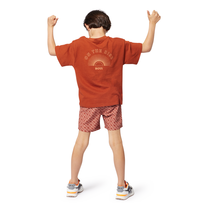 Sneakers met kleurige details BOSS 
                        BOY