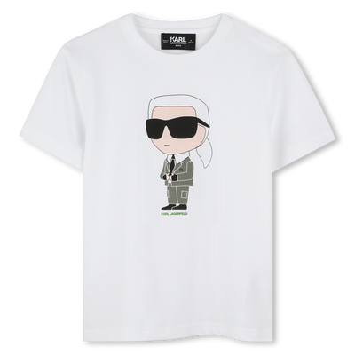 T-shirt met korte mouwen KARL LAGERFELD KIDS BOY