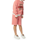 Katoenen bermuda met strepen KENZO KIDS 
                    BOY