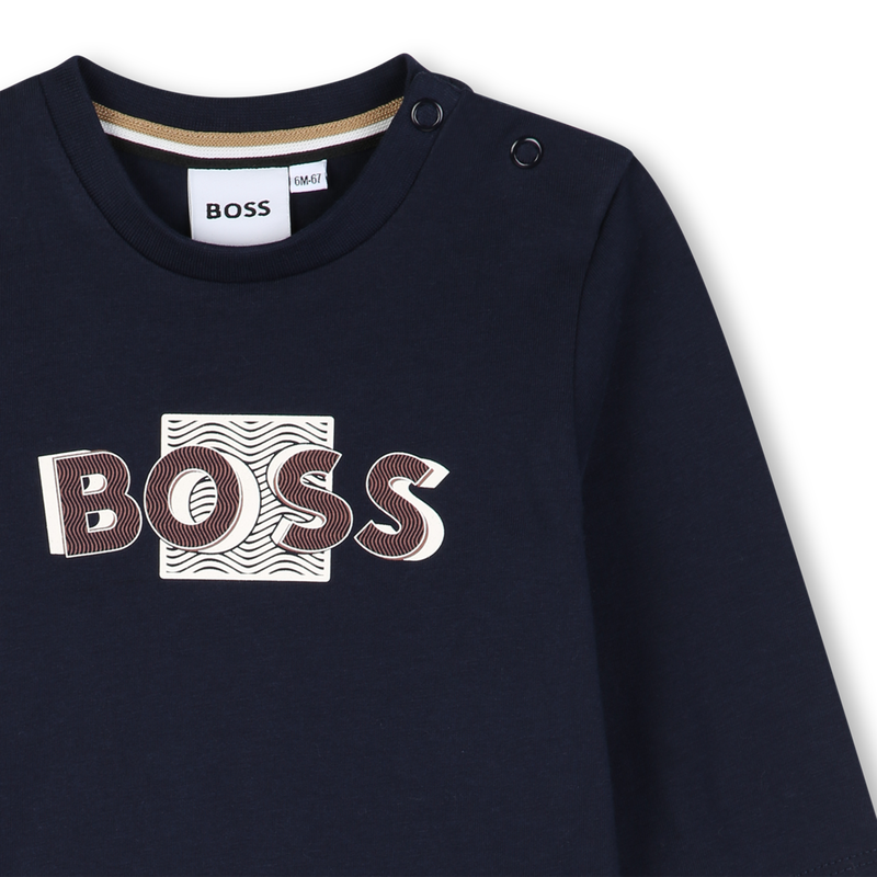 T-shirt met lange mouwen BOSS 
                        BOY