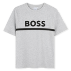 T-shirt met korte mouwen BOSS 
                    BOY