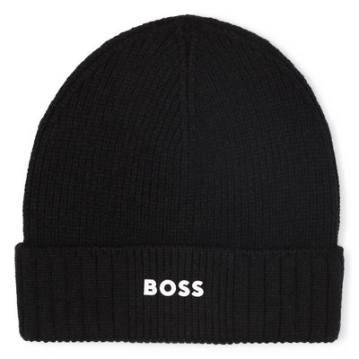 Gebreide muts met logo BOSS BOY