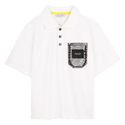 POLOSHIRT MET KORTE MOUWEN MARC JACOBS BOY