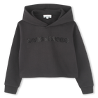 Korte fleece sweater MARC JACOBS 
                    MEISJE