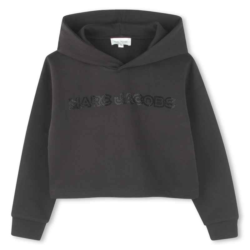 Korte fleece sweater MARC JACOBS 
                        MEISJE