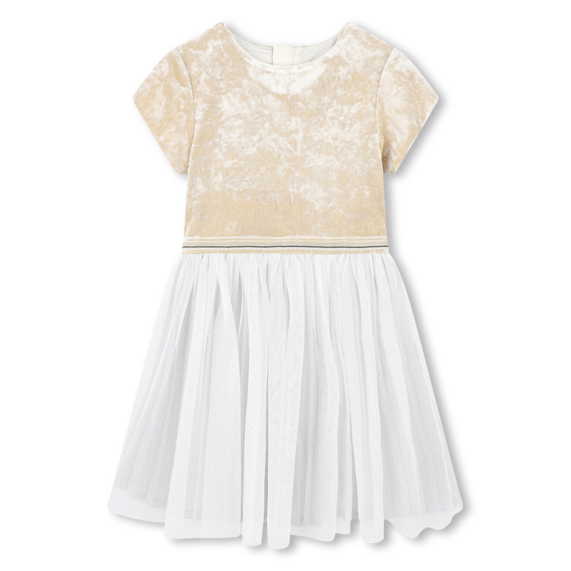 Jurk van twee materialen BILLIEBLUSH 
                        GIRL