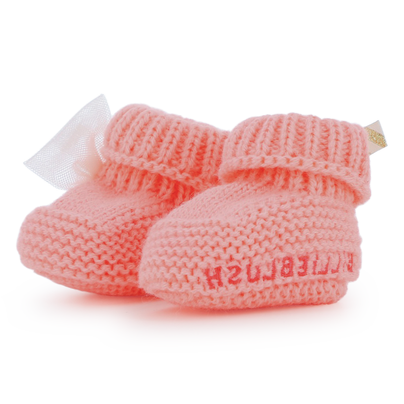 Geborduurde hartvormige pantoffels BILLIEBLUSH 
                        GIRL