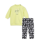 Complete set van jurk en broek KARL LAGERFELD KIDS 
                    MEISJE