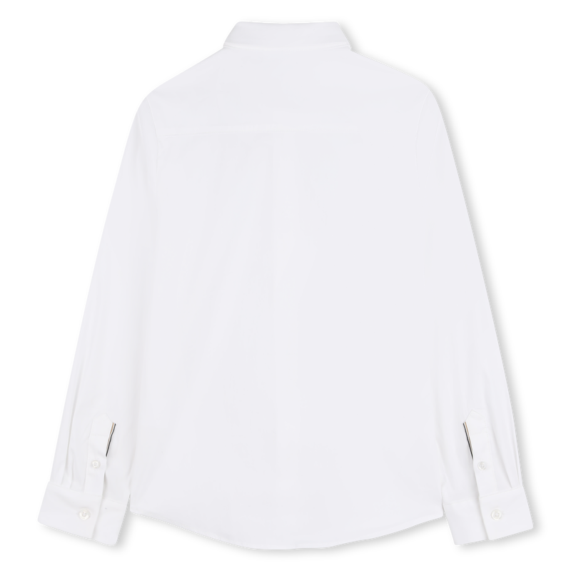 SHIRT MET LANGE MOUWEN BOSS 
                        BOY