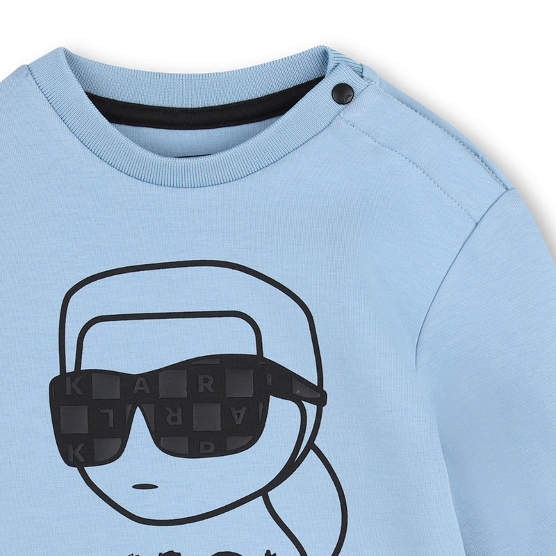 Sweat- en broekset KARL LAGERFELD KIDS 
                        JONGEN