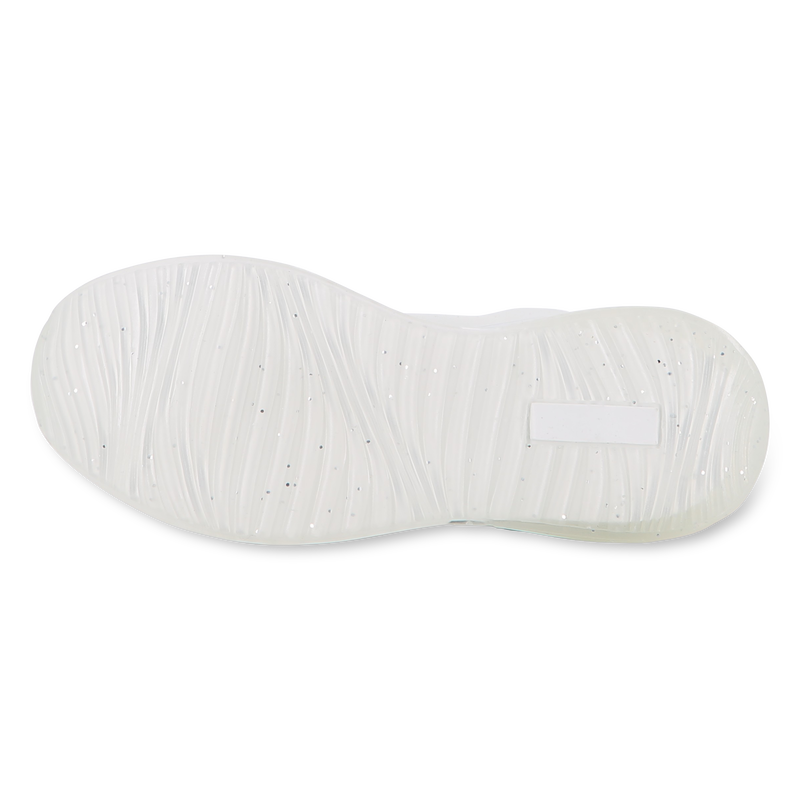 Sneakers met veters en badge KARL LAGERFELD KIDS 
                        GIRL