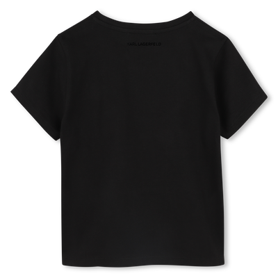 T-SHIRT KORTE MOUWEN KARL LAGERFELD KIDS GIRL