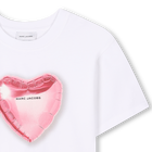 Feestelijk T-shirt van katoen MARC JACOBS 
                    GIRL